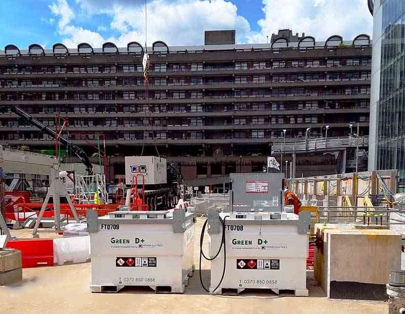 GreenBiofuels's tweet photo. It's great to see our #GreenDBiofuel in action powering generators for @PowerElectrics. Read their latest blog to find out more about Green D, our low-emission, Hydrotreated Vegetable Oil (HVO) fuel. 
https://t.co/mam0t4EGkm https://t.co/JFDyABzufb