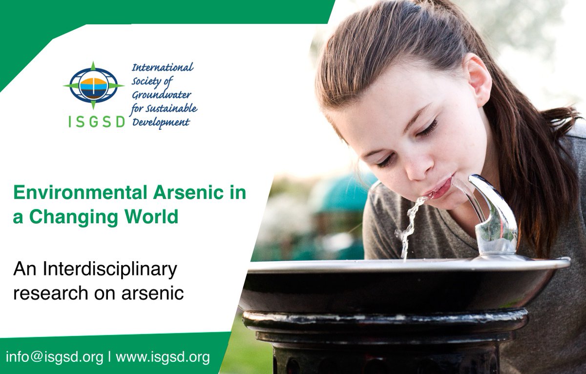 isgsdglobal's tweet photo. Environmental Arsenic in a Changing World talks about R&amp;D aimed towards a holistic solution to the problem posed by the environmental toxin arsenic, with significant societal impact.  #ISGSD #Arsenicinwater #Health #ISGSDPublication Learn more https://t.co/di4wH5dLRz https://t.co/3ffnjkBdUx