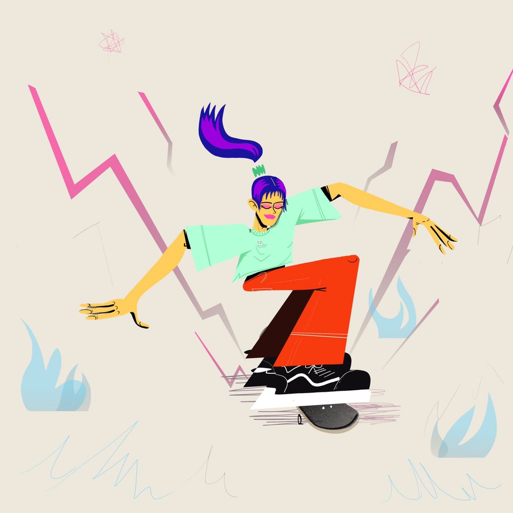 NishanthSanjay's tweet photo. Lasso Skate - II https://t.co/vlFnYLalgK
