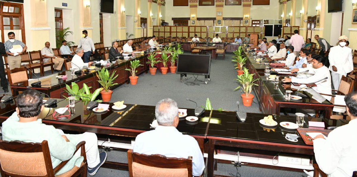 Ani On Twitter Karnataka State Cabinet Meeting Is Underway At
