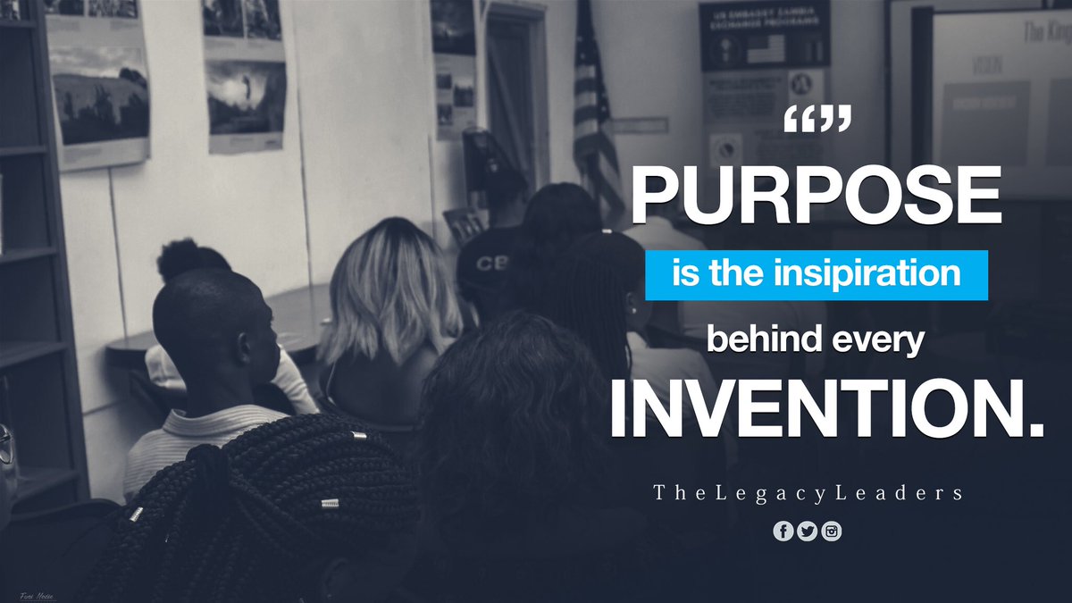Ndashi_K's tweet photo. Purpose inspires it. https://t.co/OX4Y7u0Hic