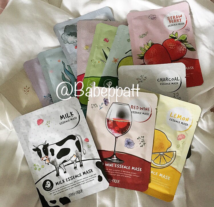 Babeppatt's tweet photo. ลุ้นมาสก์ชีทเอาไปใช้  12 สูตร แจก 1 คนที่อ่านและทำครบกติกาเท่านั้นนะ 
🍭รีทวิตนี้ + Follow
🎀รีทวิต + กดเฟบโพสต์รีวิว 3 อัน มาสก์ Kose, ลิปสครับ Nivea, Dentiste + แคปจอ
🍭เม้นท์คุยอะไรก้อได้ บ่นก้อได้น้าา
🎉30.04.20
#เบบี้แจกแจก #แจกฟรีไม่รีได้ไง #SheetMaskEveryday #แจกฟรี https://t.co/CYA9htX4eh