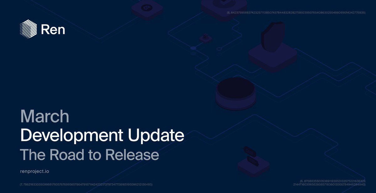 Do_bro_del's tweet photo. .@renprotocol March Development Update.

https://t.co/QHJykFWj7V https://t.co/AcE4euTZLr