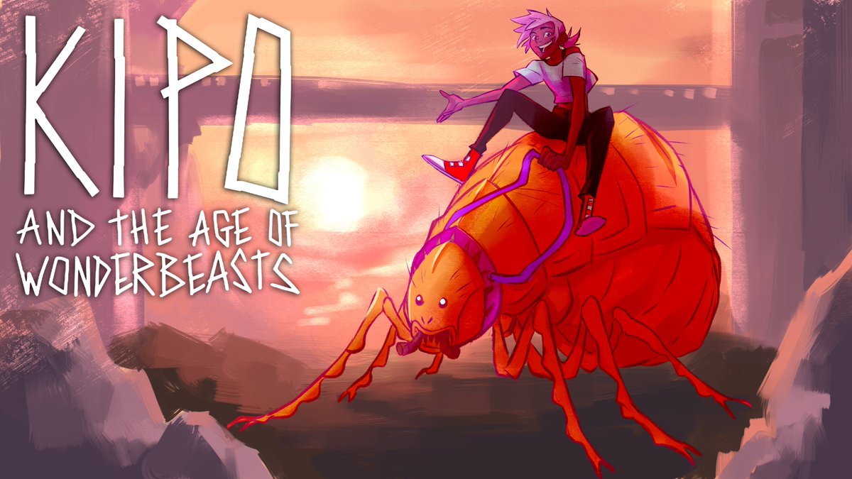 Was watching #KipoandtheAgeofWonderbeasts with my sister till we realized it was Kipo's birthday! Happy Birthday Kipo!
