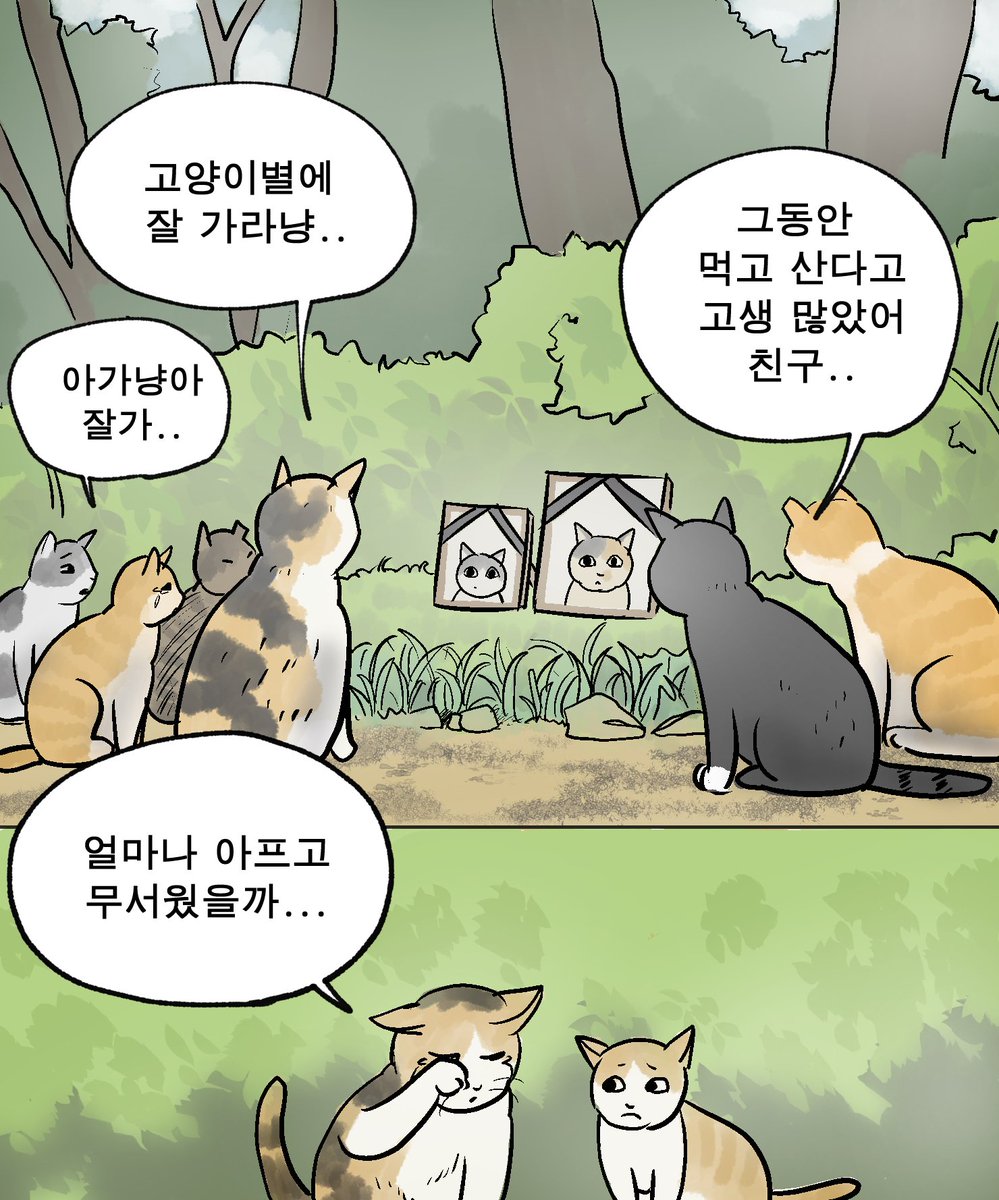 안좋은 기억 1
(다음화에 계속...)
instagram.com/p/B-OgjX1nhtm/…
#두부의동물화실 #dubooanimal #고양이 #길고양이 #고양이별 #cat
