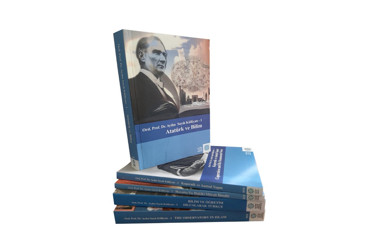 📢🎉📚Bugünlerde okunacak çok kitap var diyoruz ve bizi takip edip bu gönderiyi retweet eden 5 takipçimize "Ord. Prof. Dr. Aydın Sayılı Külliyatı" adlı seti hediye ediyoruz.

🏆Kazananlar 08.04.2020 tarihinde duyurulacaktır.