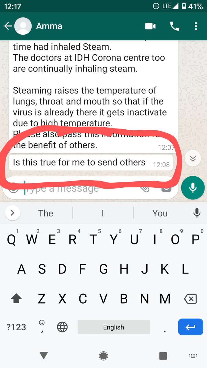 Kithmina Hewage Pa Twitter I Ve Drilled The Importance Of Sharing Only Verified Content To My Mother So Much That She Now Checks With Me Before Sharing Something I M Taking This As My