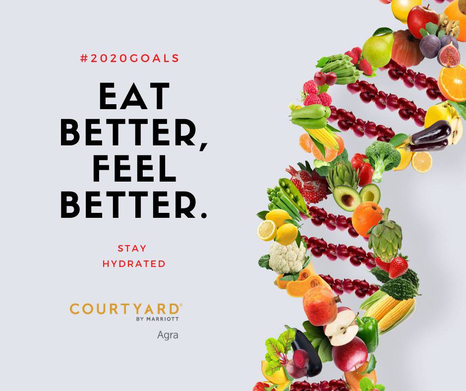 marriottagra's tweet photo. Eat Better, Feel Better!⁣
⁣
Eat what's right for your mind and body and it will reflect on the outside! Let's start eating healthy to feel healthy!⁣
⁣
#Agra #CourtyardAgra #HealthTips #Healthy #StaySafe #Safety #EatHealthy https://t.co/wpm3wzvk7G