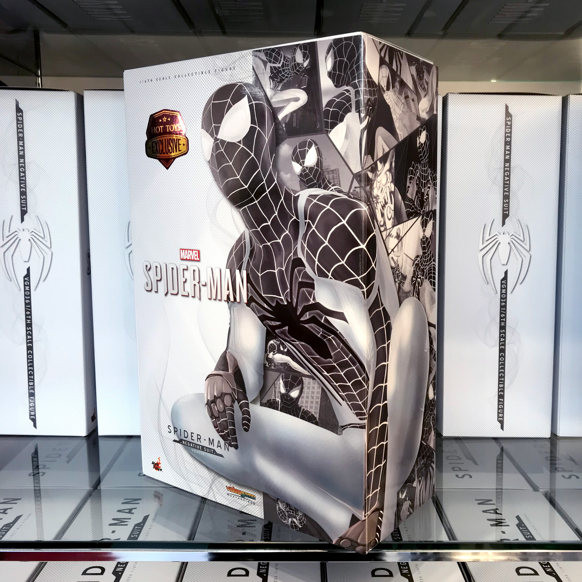 ホットトイズ VGM36 Spider-Manスパイダーマン ネガティブスーツ版 ホットトイズ VGM36 Spider-Manスパイダーマン ネガティブスーツ