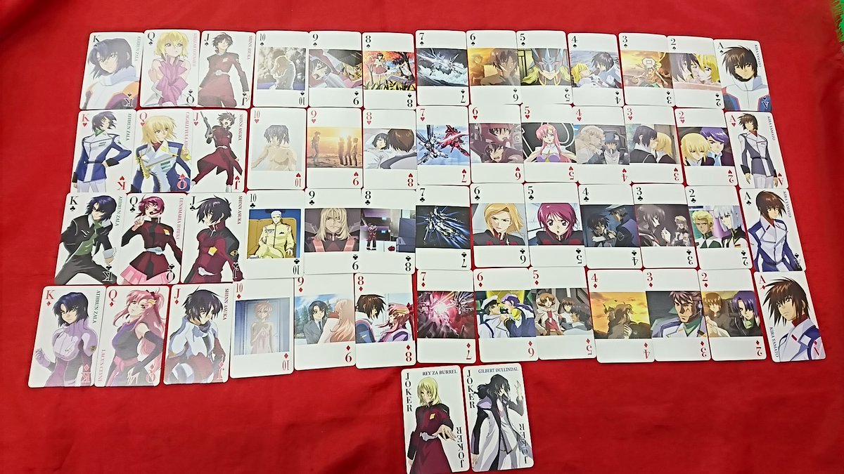 K Books キャラ館 少年まんが 入荷情報 ガンダム シリーズからトランプが入荷 遊ぶも良し 並べて飾るのもオススメです 是非 如何でしょうか Kbooks アニメ館 ガンダム トランプ