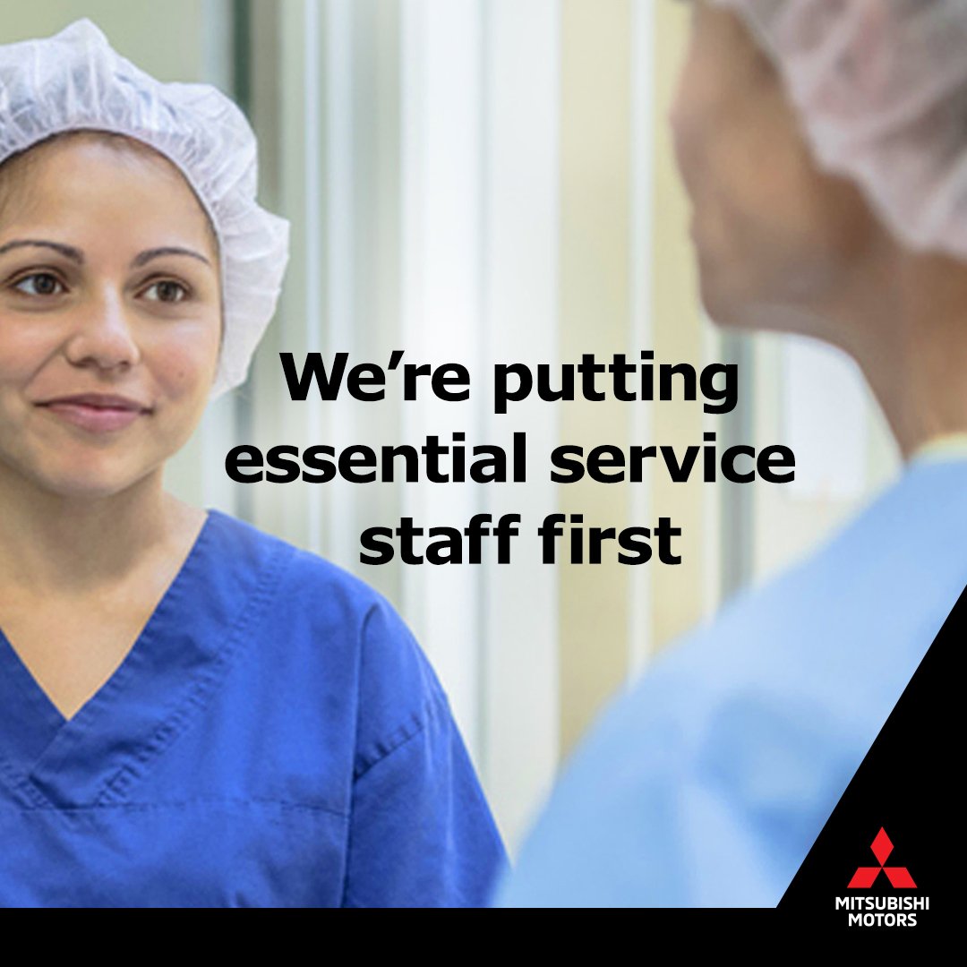 If you’re in #essential services, our dealerships will prioritise work on your vehicle and can help in arranging collection where possible so you can get back on the road sooner. Thank you for putting our communities first.  #MitsubishiLife #covid19australia