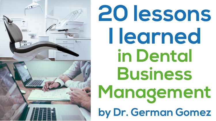 Only 3 days for FREE. For our followers. (Usual price 99.99 €).
20 Lessons I learned in Dental Business Management.
Coupon Link:
udemy.com/course/20-less…
