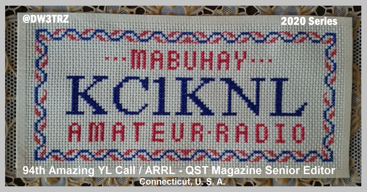 ThreezaDW3TRZ's tweet photo. 94th Amazing YL Call #JEN Glifort #KC1KNL #Connecticut
#AmericanRadioRelayLeague #ARRL #QST #QSTMagazine #QSTMagazineSeniorEditor #WomenOnTheRadio #WomenHelpingWomen #AmazingYoungLadies #YoungLadiesLoveHamRadio #HamChicksRule #FriendshipAroundTheWorldTruHamRadio #WomenEmpowerment https://t.co/kWXifub7Lp