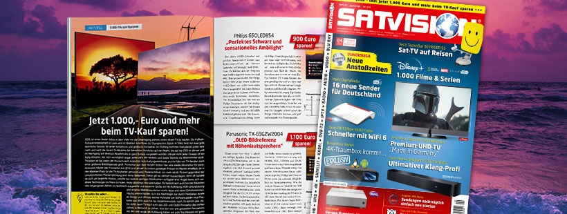 Die SATVISION-Ausgabe 04/2020 ist ab heute im Handel erhältlich. Hier geht's zur Inhaltsübersicht und zum Download: 
satvision.de/heftarchiv/hef…