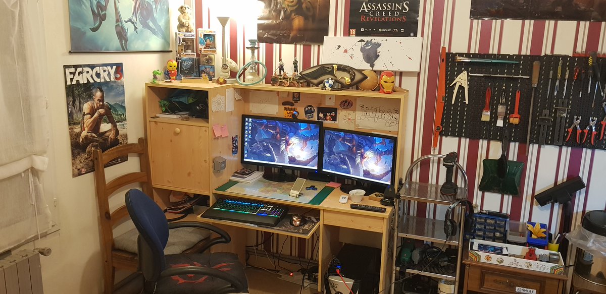 ZozioCosplay's tweet photo. L'atelier est fin prêt et le Stream aussi !
Live soon : Suivez moi sur Twitch pour être informé de mon premier live => https://t.co/Y5hK8U91dt https://t.co/hW74voSk2i