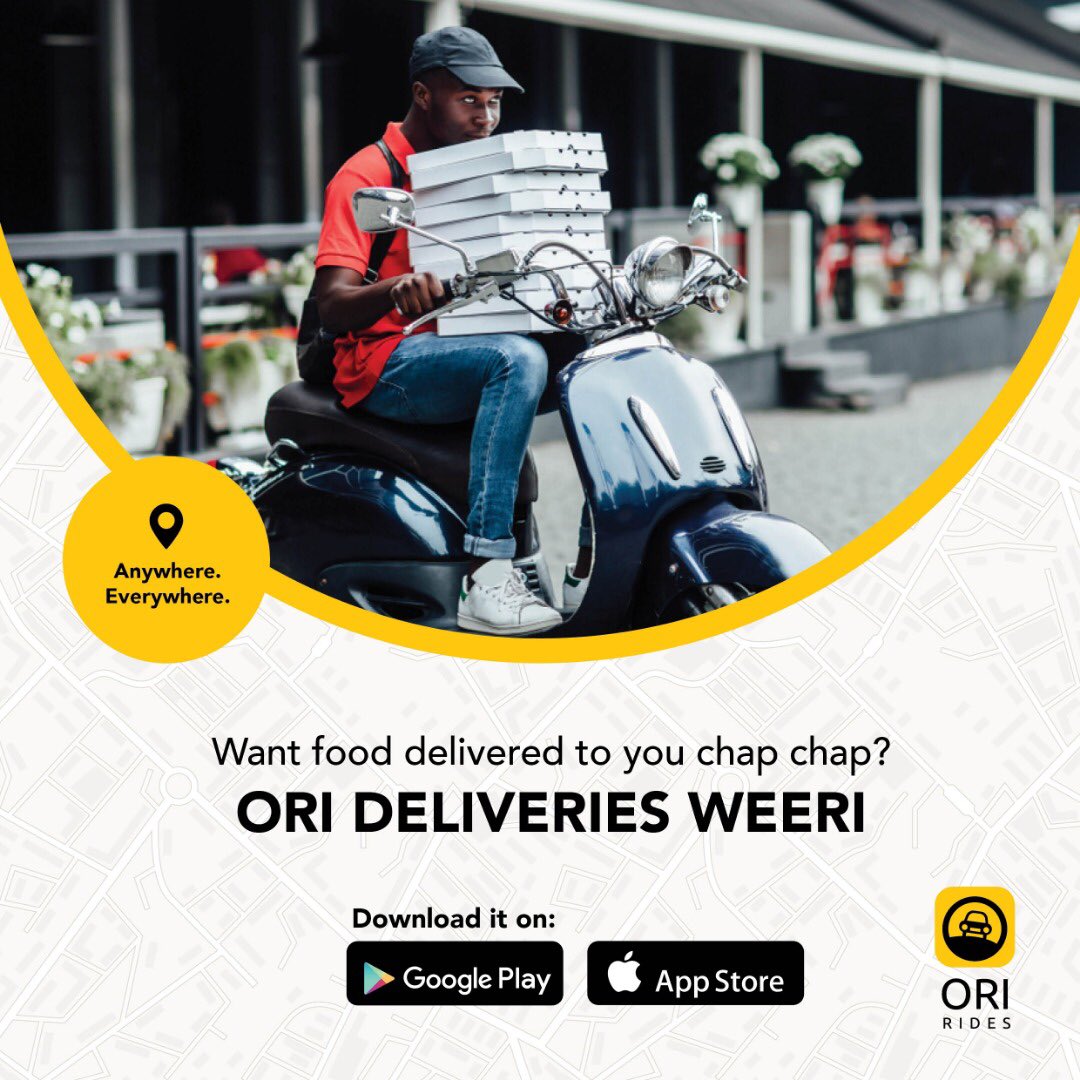 Starving and want a quick bite Ori rides here to deliver food to you in the quickest time .
Click the link to Download Now: orirides.app.link/WzR9OiIsD4
#AnywhereEverywhere