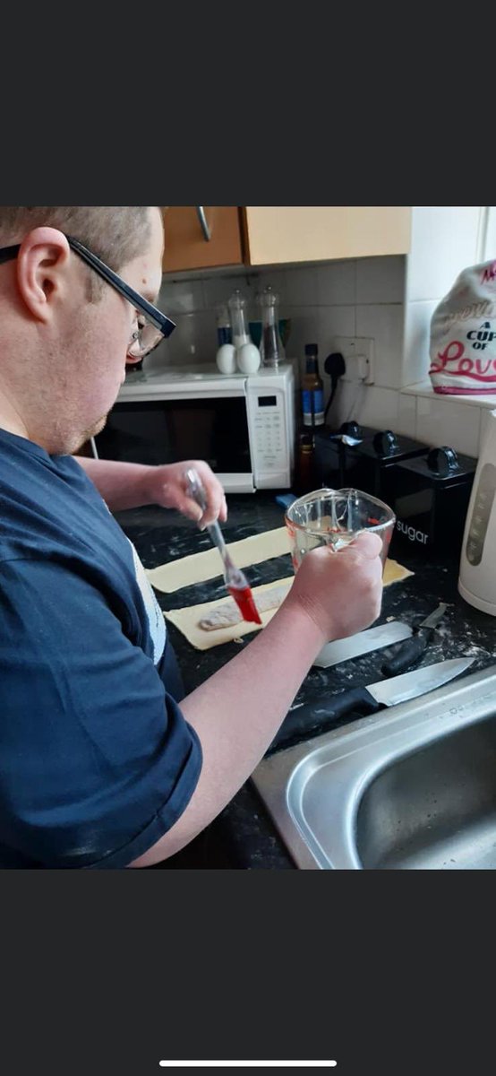 stedychefs's tweet photo. Another one of our fab chefs cooking at home with mum. Fantastic to see🤗👨‍🍳💚💙, great job chef,
Always cooking , always learning https://t.co/HL8KA0zYMT