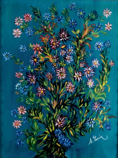 Notre #MuseumBouquet est pour nos amis de la <a href="/fond_patrimoine/">Fondation du patrimoine</a> ! Que ces fleurs des champs de Séraphine de Senlis illuminent votre journée !

Séraphine de Senlis
Fleurs des champs, vers 1925
Présenté à La Biennale Paris 2012 par la Galerie Patrice Trigano
