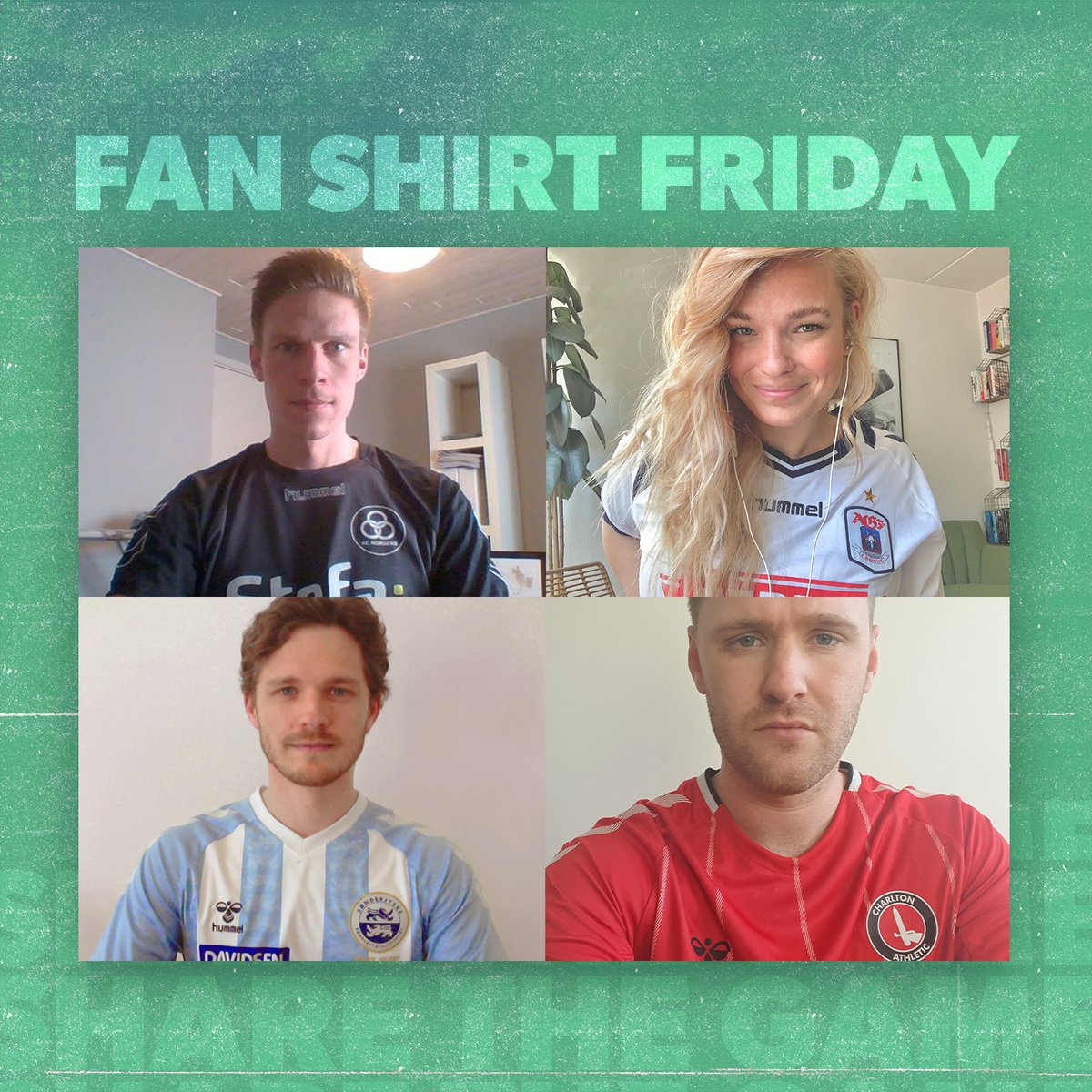 hummel1923's tweet photo. 💥 FAN SHIRT FRIDAY 💥

We’re all missing the sport we love, so we were wondering if you would be up for something different this Friday? Let’s all put on our favourite hummel football jersey 😍💪

What are you wearing today? 

#ShareTheGame #hummelsport https://t.co/PLcMCI9z8O