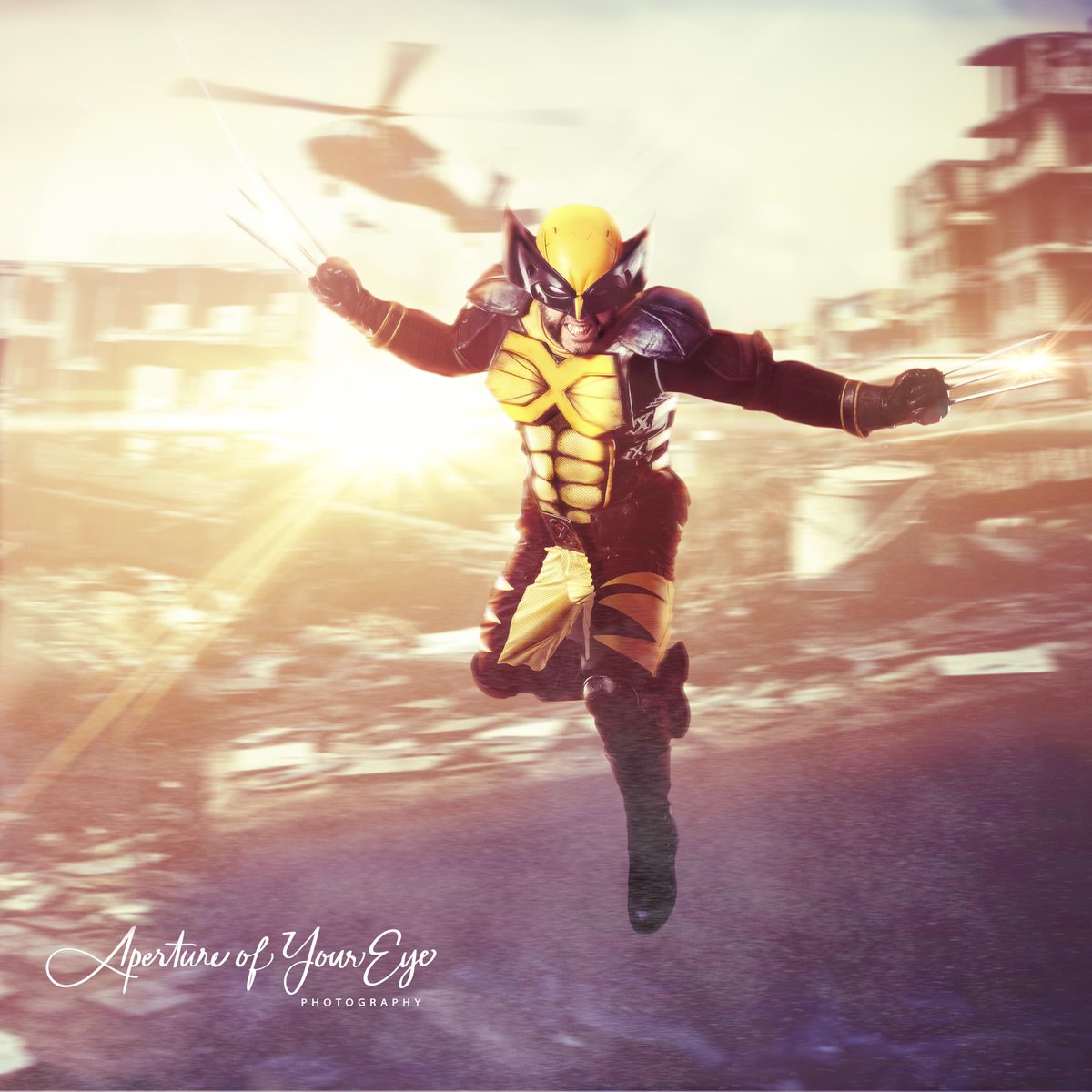WolverSteve's tweet photo. While we all like to be part of a super team #SocialDistancing upon us... You can still suit up, Let’s see your solo #cosplay everyone! I always did like #Logan’s solo storylines! #KeepTheSpace #StaySafe #Cosplay  #Me #Wolverine #Logan #Xmen #PreviouslyOnXmen @itsthewolverine https://t.co/lP6FoS6PNG