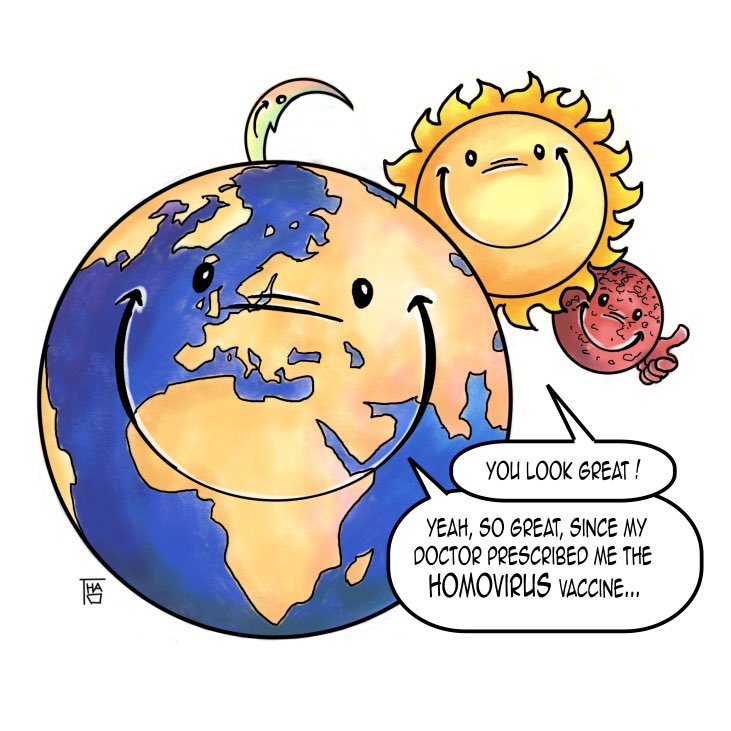 virtuallyt's tweet image. The Earth is suffering…
Isn't the coronavirus the way for her to show us that we can no longer disturb balances of the nature with our delirium and our greed for power?
The confinement offered a breath to the planet and Nature took back its rights ...
#Corona
