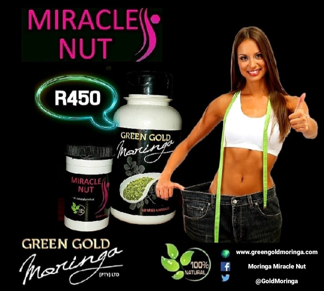 GoldMoringa's tweet photo. GREEN GOLD MORINGA &amp; MIRACLE NUT 🌿🗽

 “A Natural Organic Product that Works with your Body to lose Weight and Improve Your Wellbeing!” See Results within Weeks!

ORDER NOW TO BETTER YOUR DAILY LIFESTYLE 

Visit our Facebook Page, link is in our bio..

Tel. +27 66 221 0797 https://t.co/uG7HDhEEud