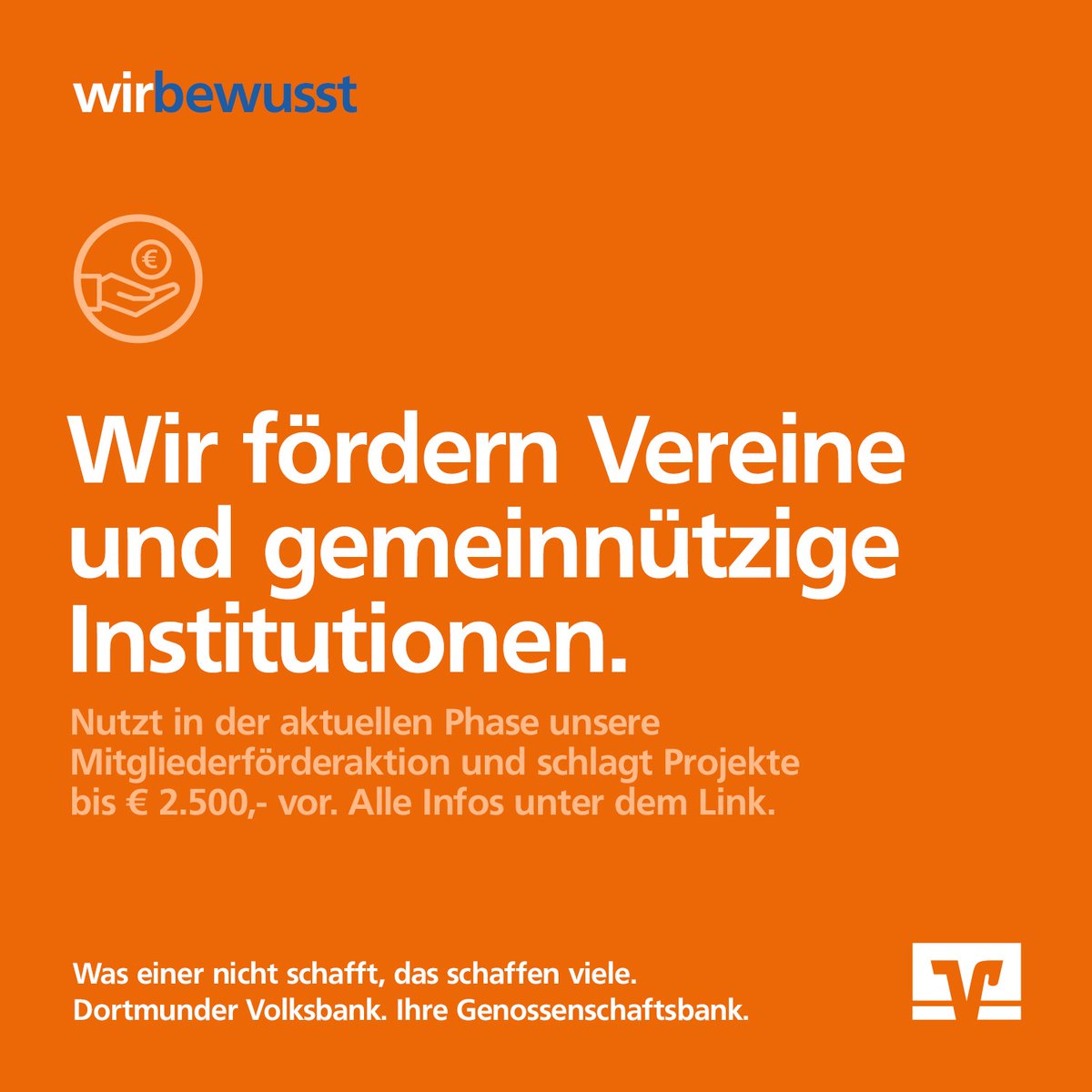 dovoba1899's tweet photo. Wir gemeinschaffen das. Nutzt in der aktuellen Phase unsere Mitgliederförderaktion. Es können jederzeit Vereine oder Projekte vorgeschlagen werden – bis zu einer Fördersumme von € 2.500,- 👉🏼 https://t.co/LAdbBYjp6L #wirbewusst #socialfinancing https://t.co/zQgKG9C6T4