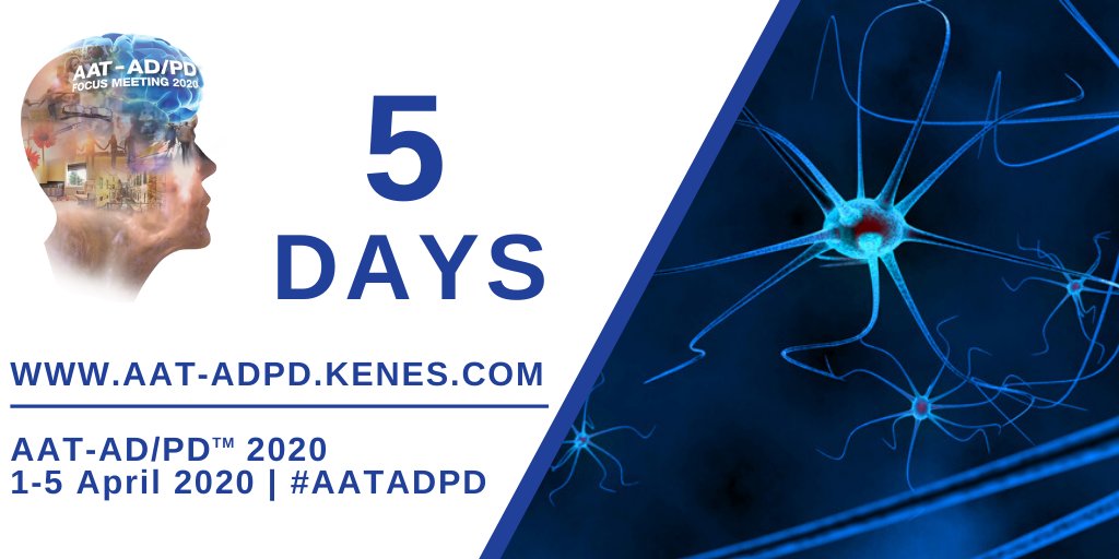 adpdnet's tweet photo. Let the final countdown begin! In only 5️⃣ days the #AATADPD 2020 Virtual Meeting will officially start! You can attend any lecture, whenever and wherever you want. No need to choose between parallel sessions - attend 100% of the talks at the Meeting.👉https://t.co/loXCuarmbp https://t.co/VAyFJRpZ45