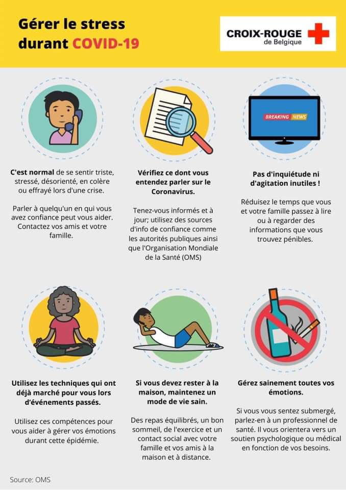 CrisisEngis's tweet photo. Sur base de recommandations scientifiques, la Croix Rouge Internationale a émis 4 brochures pour la population. Celles-ci ont été adaptées à la Croix Rouge de Belgique (@CroixRougeBE) #COVID19 #Coronavirus https://t.co/ngi9uvKGTo