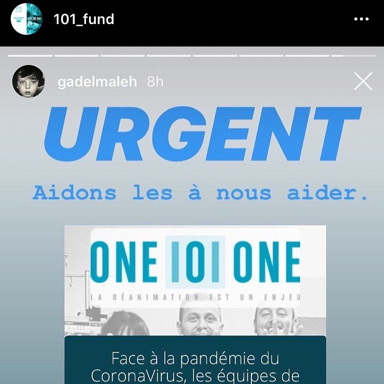 Aidez la #réanimation à vous aider : Merci à <a href="/gadelmaleh/">GAD</a>
 pour son soutien 🙏
Pour faire face au #COVID2019, la réanimation a besoin de vous plus que jamais ➡️bit.ly/2ydVZD1

#savinglives #RestezChezVous #clickforlife

bit.ly/2UExJ4j