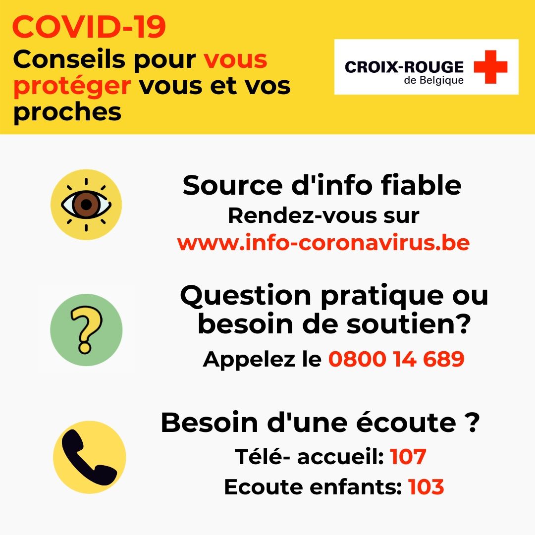 CrisisEngis's tweet photo. Sur base de recommandations scientifiques, la Croix Rouge Internationale a émis 4 brochures pour la population. Celles-ci ont été adaptées à la Croix Rouge de Belgique (@CroixRougeBE) #COVID19 #Coronavirus https://t.co/ngi9uvKGTo