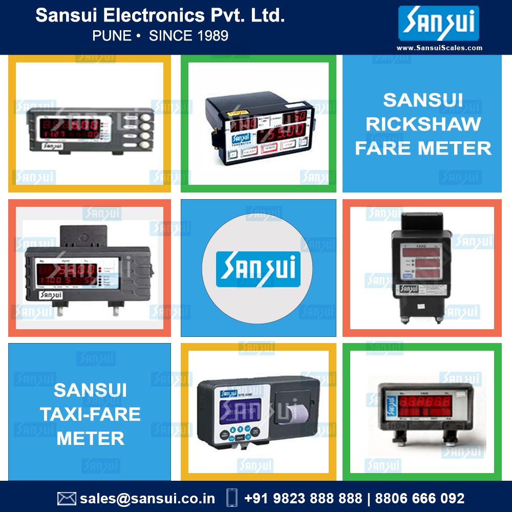 sansuiscale's tweet photo. Sansui #manufactures all types of #Digital Taximeter. All #Taxi fare #meters are authorized by RTO (Regional Transport Office).
Sansui Electronics Pvt. Ltd. - https://t.co/9uGxi08FWj
#sansui #rickshawmeter #taximeter #SEPL #sansuielectronics https://t.co/XrMyGvuBEP