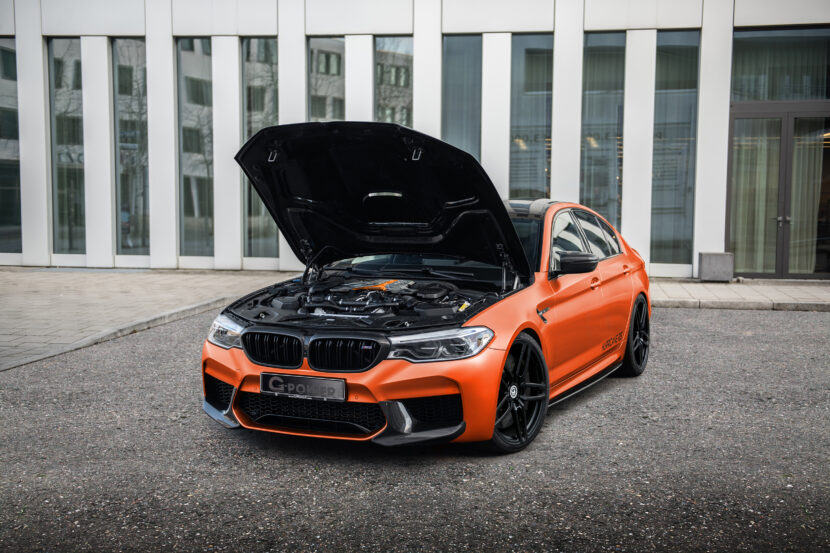ViragesAuto's tweet photo. Voici la #GPower #HurricaneRS sur base de #BMWM5 #F90 !

Le #V8 4,4, est préparé à 820 ch et 1000 Nm.

Aucunes #performances annoncées, il faut dire qu'avec un 0-100 km/h en 3,3 secondes d'origine, il n'y a pas énorme à gagner.

Cc. @BMWFrance @BMWMotorsport https://t.co/d5nnxsu1GG