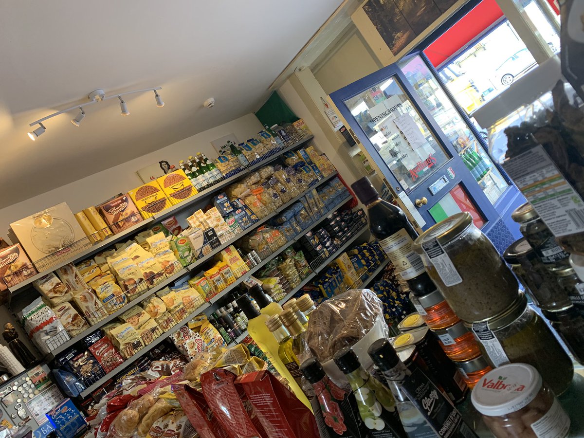 AvellinosDeli's tweet image. We have gloves for every customer and hand gel available!! Only 2 customers in the shop at one time and no paninis sandwiches or coffee available!! Just food products!

Be safe!!

👍🏻🇮🇹👍🏻(2/2)