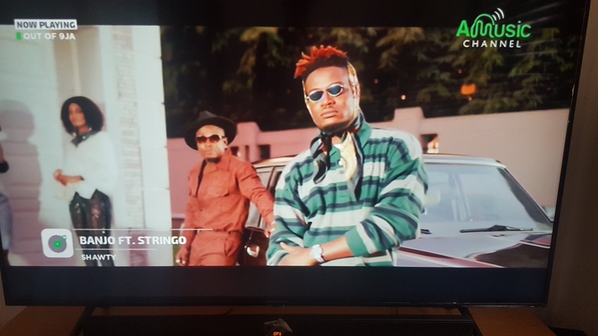 MMLTPromotions's tweet photo. #Outof9ja on Amcngtv #Nowplaying @Banjojamisi #Shawty Ft @iamstringo cc @iAlhajisneh @Cominicadokitan https://t.co/k37oBQHYyq