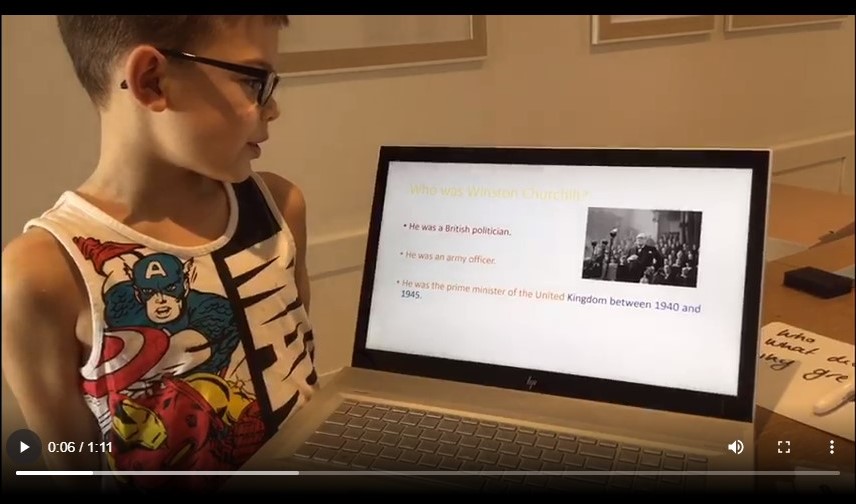 BromsPrep's tweet photo. Year 3 present their work online to the rest of their class, and others take some time out to draw and read. (4/4)

#BromsOnlineLearning #BromsYr3 #VirtualClassroom #Seesaw #OnlineLearning #HomeSchool #BromsPrep https://t.co/l1GAvDubO2