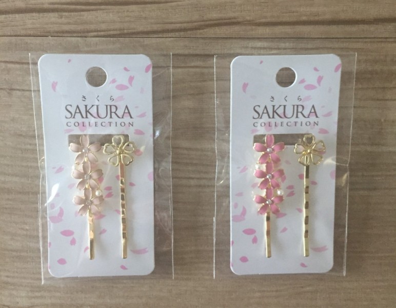 Cando キャンドゥ 在 Twitter 上 ヘアアレンジもさくら気分 桜カラーポニー 桜ｍｉｘヘアピン２ｐ 花びら桜イヤリング シェル風 花びら桜ピアス シェル風 店頭在庫限りとなります キャンドゥ