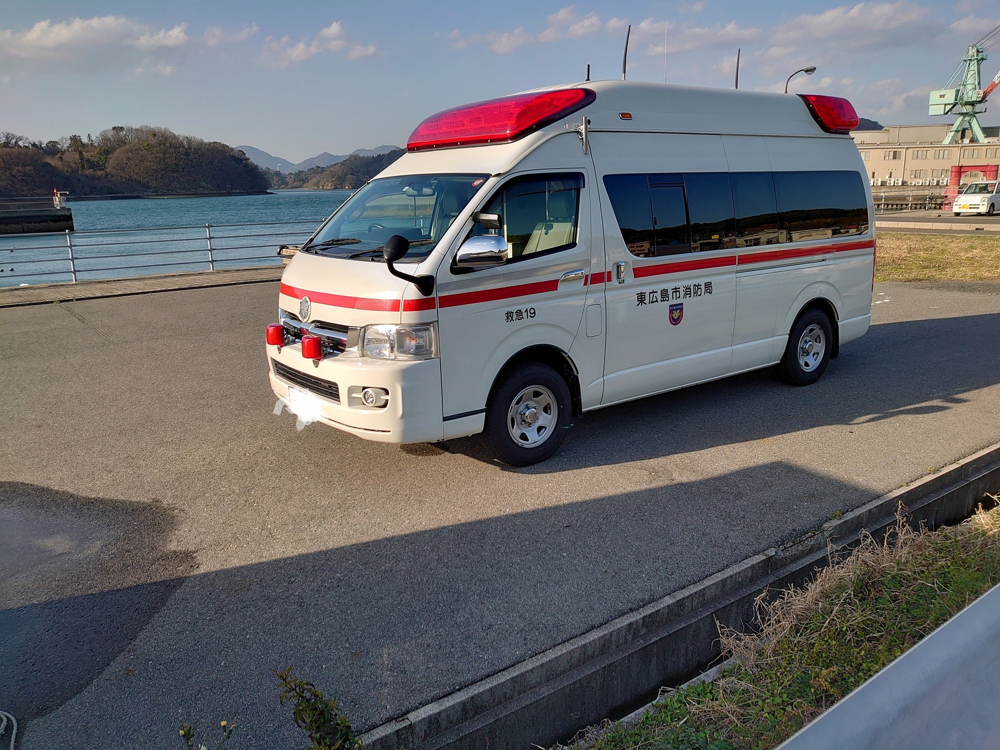 Twitter 上的 餅男 Mochio アイコンの車両 東広島市消防局大崎上島消防署 救急19 上島救急2 平成21年頃配備 トヨタハイメディック救急車 3代目前期型 多分 お気に入りの車両です T Co Inedpogh71 Twitter
