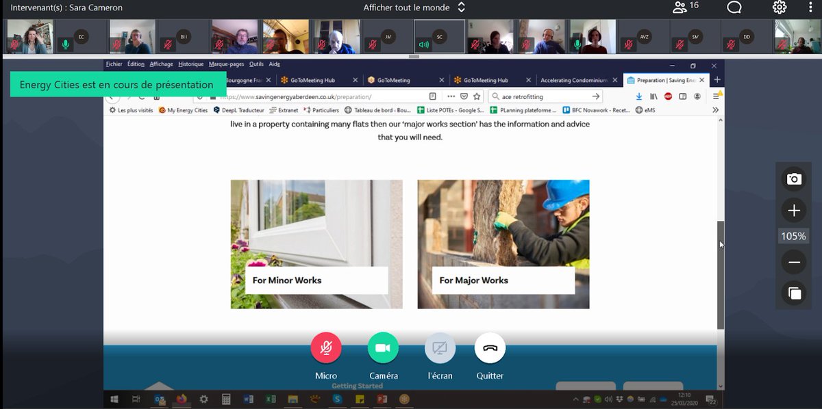 AparisClimat's tweet photo. @AparisClimat reste mobilisée pendant la période de confinement et a participé mercredi à une réunion de pilotage avec les autres villes membres de #AceRetrofitting. Chacun a présenté sa plateforme de #RénovationÉnergétique @INTERREG_NWE
Pour @Paris : https://t.co/9QtwbPxQt9 https://t.co/okOPpu7P9I