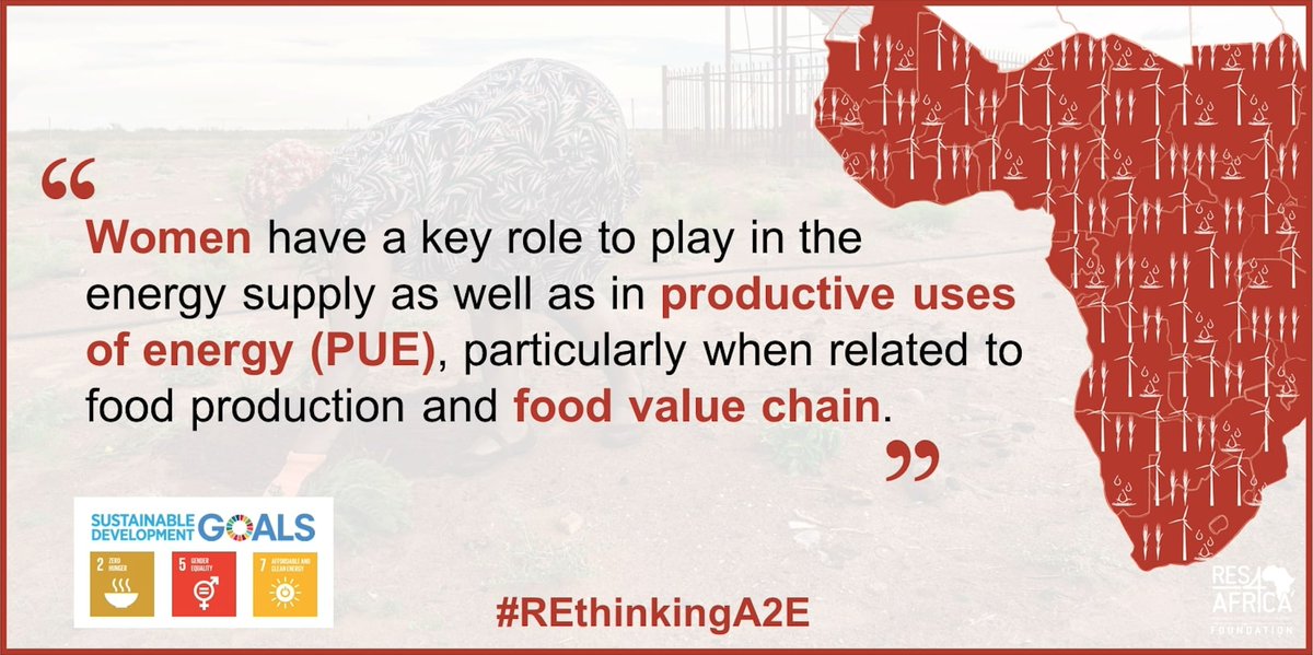 RES4Africa's tweet photo. ⚡ #REthinkingA2E⚡
Women empowerment is “a process understood as women’s and men’ s equal rights, access to and control over resources and power to influence matters that concern or affect them” (Winther &amp; al). 
📙 Read the publication here: https://t.co/27YiuTQ2Sq
 #GlobalGoals https://t.co/hN1ashNT91