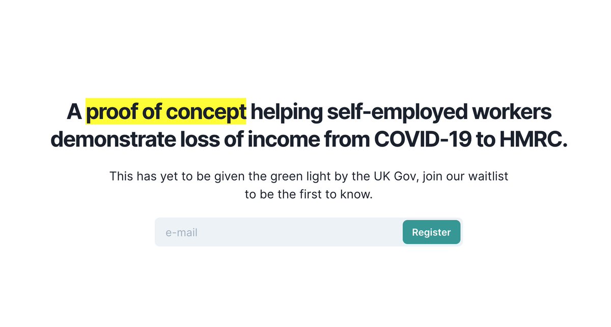 #missing5percent 

People who have recently switched from full-time employment to #selfemployed not covered in the gov's new relief plan for people who work for themselves. 

covidcredit.uk