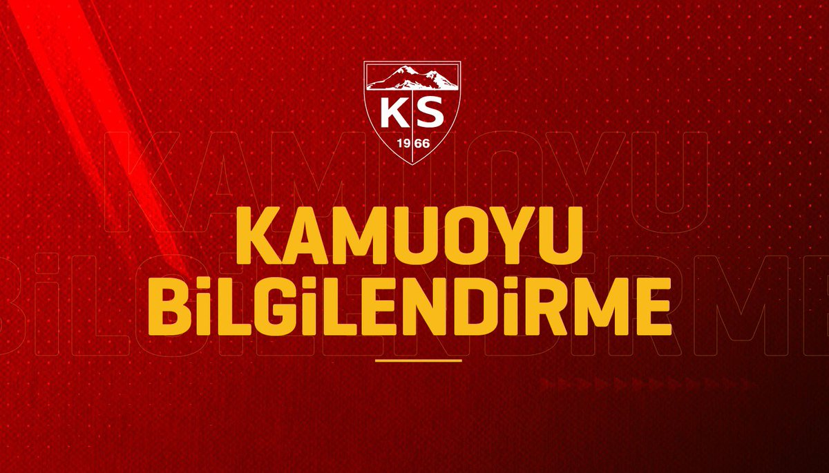 KayserisporFK's tweet photo. Kulübümüzde yapılan Koronavirus (Covid-19) taramasında bir idari personelimizde sonuç pozitif çıkmıştır. Şu ana kadar gelen sonuçlarda başka pozitif vakaya rastlanmamıştır. Test sonuçları geldikçe kamuoyunu bilgilendirmeye devam edeceğiz. https://t.co/JWIE2WIC52