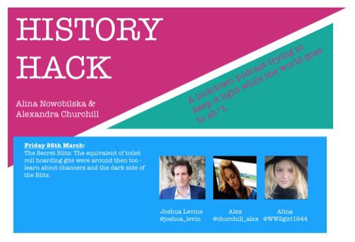 Get ready for an absolutely stonking foray into the idea of the “Blitz Spirit” with the force of nature that is <a href="/Joshua_Levine/">Joshua Levine</a> this afternoon. How did Britons ACTUALLY react the last time they were faced with a crisis like the present one and what can we use from it now? #WW2