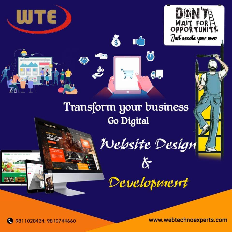 webtechnoexp's tweet photo. Don't wait for #opportunity, Just create your own.  
    Transform your #business - #GoDigital
    #Websitedesignanddevelopment

#WTE #Webtechnoexperts https://t.co/hfhimkDLJn