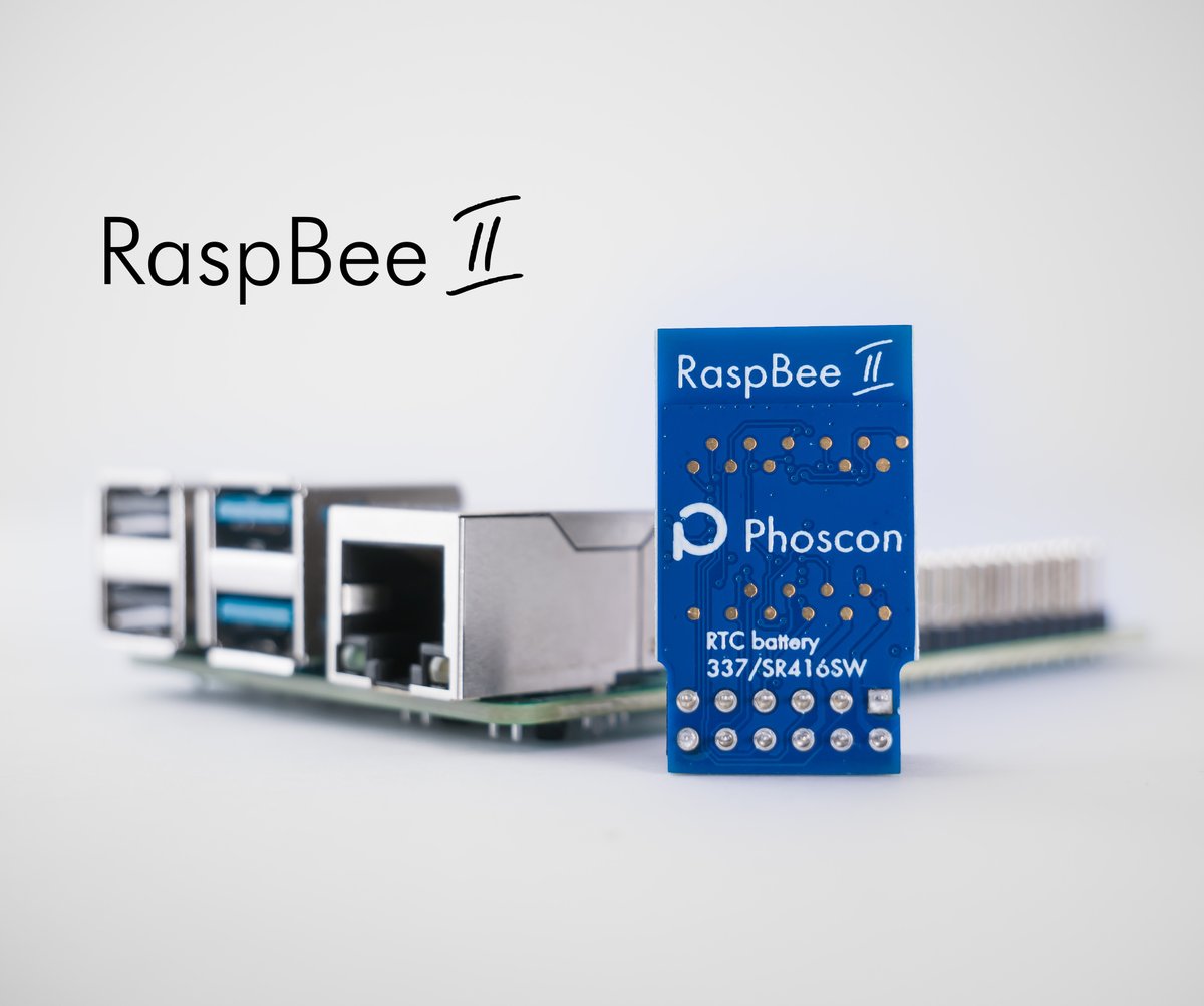 Schon bestellt? Wenn nicht, wird es Zeit! Der brandaktuelle RaspBee II aus dem Hause Phoscon, kann nun ganz bequem bestellt werden.
Das Besondere?

Durch die integrierte batterie­betriebene RTC des RaspBee II wird die genaue Uhrzeit stets gewährleistet.

phoscon.de/de/raspbee2