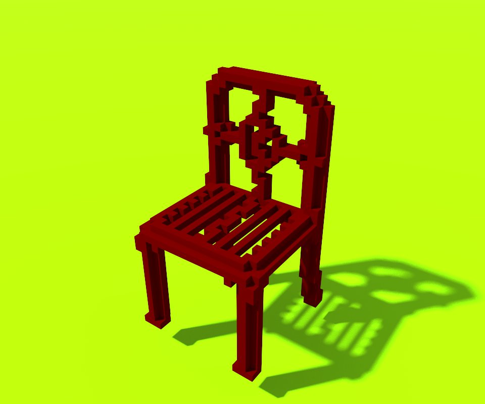 ilan_katin's tweet photo. chairs in VR ? imo they are currently relegated to being mere decorative elements . having no real function because you can't sit . at least not in @cryptovoxels . so i decided to mint this chair as a wearable . #chairwear . #chairyoucanwear . #whynot . #truevr https://t.co/hUDbmNG0KM