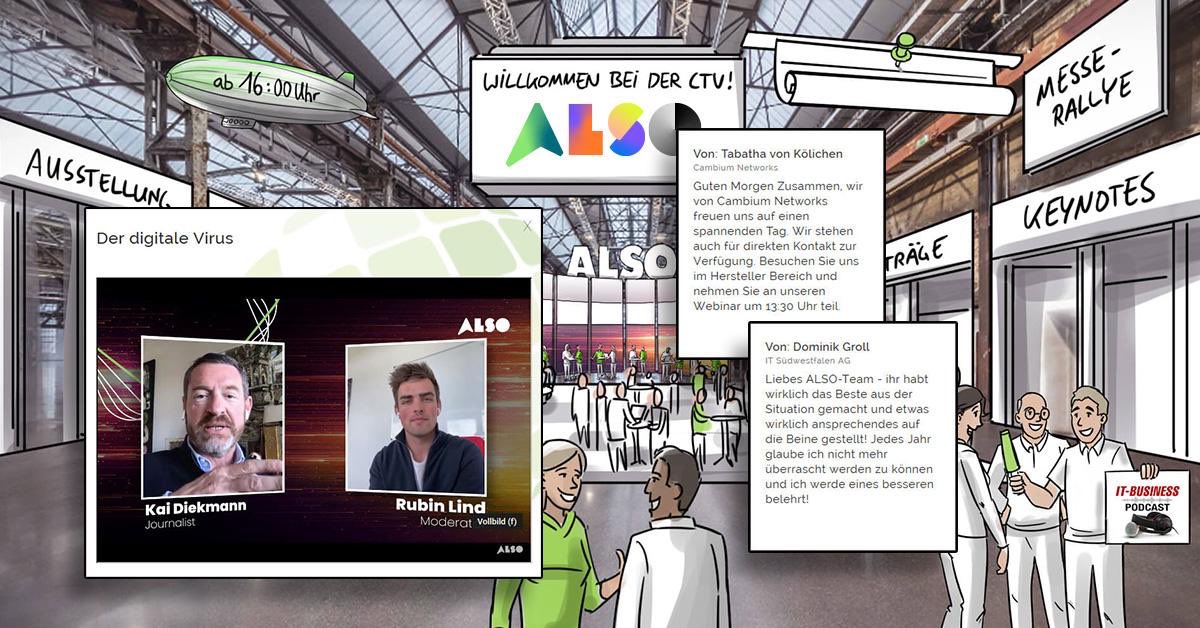 Unter den vielen Downsides der #CoronaKrise ist die #ZwangsDigitalisierung  unseres Alltags ein echtes UpSide! <a href="/CP_Redaktion/">ChannelPartner</a> <a href="/ALSOGroup/">ALSO Group (ALSO Holding AG | ALSN.SW)</a> <a href="/rubinIind/">Rubin</a> #CTV2020 youtube.com/watch?v=Fyob0-…