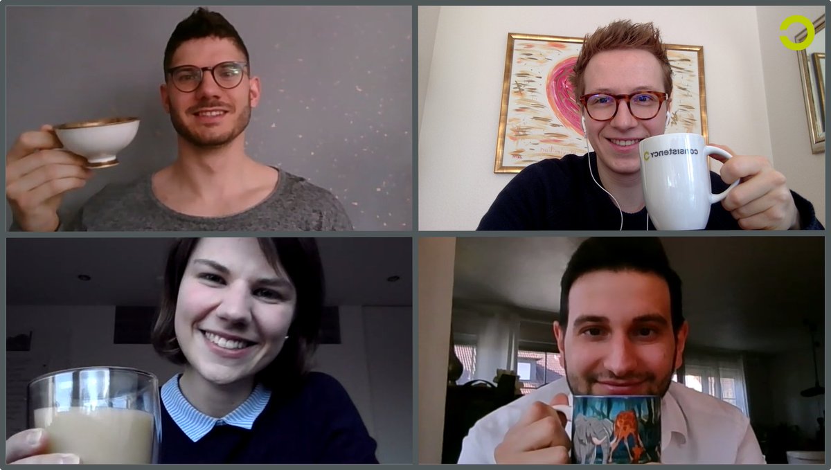 For us, #virtualcoffee brings back the spontaneous exchange that you have when you accidentally run into a colleague in the office. So, what do you think, time to get a hot drink and join your colleagues in the virtual coffee lounge?

#change #culture #proudtobeaC #NewWork