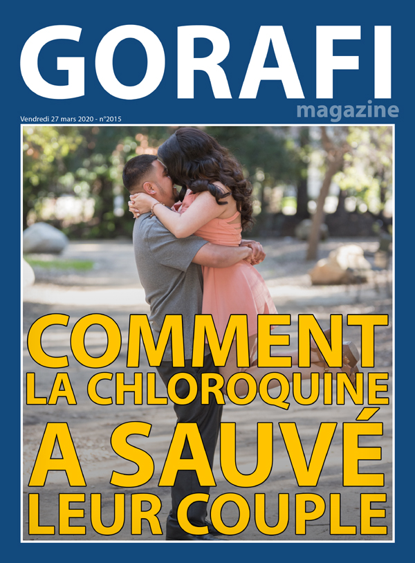 le_gorafi's tweet image. Gorafi Magazine : Comment la chloroquine a sauvé leur couple legorafi.fr/u/8l5
