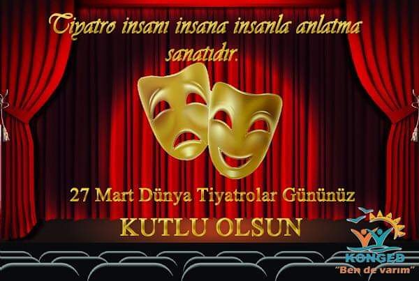 KongedS's tweet photo. Tiyatro insanı insana insanla anlatma sanatıdır. 

27 Mart Dünya Tiyatrolar Gününüz Kutlu Olsun 🎭 

#Bendevarım
#EvdeKal
#EvdeKalAntalya
#EvdeKalTürkiye
#27Mart https://t.co/sQVSpAv9au